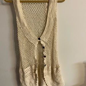 Cardigan vest